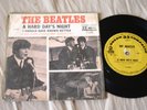 The Beatles - A Hard Day's Night *** RARE 1964 BRAZIL 7