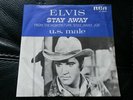 Elvis Presley RARE blue cover Stay Away German pressing RARE