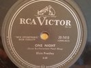 ELVIS PRESLEY 78 RPM One Night / I Got Stung