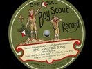 Official Boy Scout 78 RPM Record 1101 “Bow  Wow ” / “Sing Another Song”