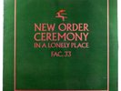 NEW ORDER Ceremony/In a Lonely Place 12