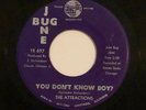 The Attractions You Don't Know Boy? / Think Back - Rare Northern Soul 45 Listen
