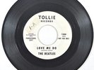 BEATLES Tollie T-9008 'Love Me Do/PS I Love You'  WHITE LABEL PROMO VG++ HEAR