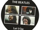 THE BEATLES 20th ANNIVERSARY PICTURE DISC SINGLE 1990 LET IT BE/YOU KNOW MY NAME