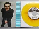Elvis Costello - Watching The Detectives 1977 Belgium Stiff Yellow Vinyl 7