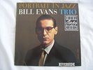 BILL EVANS Portrait in Jazz LP Vg+ VG+ RE OJC-088 RLP-1162 1983 Piano Trio Jazz
