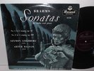 AXTL 1082 Brahms Violin & Piano Sonatas Nos.1 & 2 Szymon Goldberg  Artur Balsam