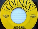 the DREAMERS white doowop VG++ COUSINS 45 LITTLE GIRL b/w BECAUSE OF YOU  ws530