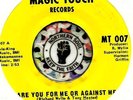 HERMAN GRIFFIN ARE YOU FOR OR AGAINST ME SOUL R&B  45 RPM RECORD