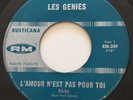 GARAGE PUNK PSYCH Les Genies KICKS Rusticana 45  French Canadian KILLER
