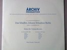 BACH suite for cello solo 3 & 4 / PIERRE FOURNIER   ARCHIV LP 14187  MONO   EX