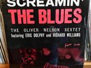 OLIVER NELSON WITH ERIC DOLPHY - SCREAMIN THE BLUES, RVG ORIGINAL ESQUIRE 12