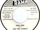 Don (Red) Roberts: Only One / Don't Say Maybe (rockabilly promo, company sleeve)