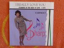 DEE DEE SHARP I Really Love You 45rpm PICTURE SLEEVE ONLY RARE FONT VARIATION NM