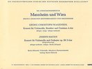 ARCHIV - ENRICO MAINARDI - HAYDN / WAGENSEIL CELLO CONCERTOS APM 14090 GATEFOLD
