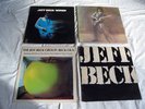 JEFF BECK - 4 x UK Vinyl LPs BLOW BY BLOW/BECK-OLA/WIRED/THERE & BACK VG