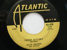 RUTH BROWN R&B 45rpm Three Letters b/w Good-For-Nothin Joe LISTEN