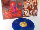 DEATH scream bloody gore Lp Record BLUE VINYL w/Fold-out lyrics and photo insert