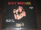 Guns N' Roses rare LP Live In New York City February 2 1988  ** SEALED last copy