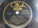 Louis Armstrong & His New Cotton Club Orch. - OKEH 41486 - Just A Gigolo