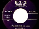 The HARPTONES 45 I Almost Lost My Mind / Ou Wee Baby 1956 Doo Wop WS1411