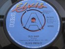 Elvis Presley OLD SHEP / PARALYSED UK P/S 7