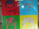 QUEEN SIGNED LP HOT SPACE FREDDIE MERCURY JOHN DEACON  1982