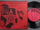 ALEISTER CROWLEY Pentagram & La Gitana CHAKRA Scarlet Woman RARE 1976 OCCULT 45