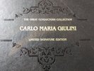 Carlo Maria Giulini Autograph on 5 LP Greatest Conductors Boxed Set by DG