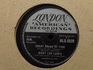 UK Capitol 78 Jerry Lee Lewis - Great Balls Of Fire / Mean Woman Blues VG+