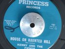 SURF 45 - KENNY AND THE FIENDS - HOUSE ON HAUNTED HILL Princess Garage  Hear