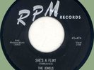 JEWELS B. Bomb Baby / She's a Flirt 45rpm RPM 1956 styrene doo-wop