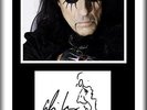 ALICE COOPER - ROCK LEGEND - ORIGINAL HAND SIGNED AUTOGRAPH