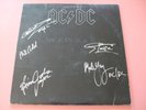 SIGNED AC DC AC/DC  Back In Black LP Fully Signed Original RL 1980 Pressing