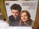 EMI ASD 2436  - DU PRE - BARENBOIM - 2 BRAHMS CELLO & PIANO SONATAS - 1968 LP