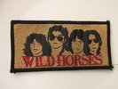 WILD HORSES (THIN LIZZY RAINBOW)  VINTAGE SEW ON PATCH FROM 1970's/80's  ROBBO