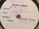BIG BILL BROONZY SHELLAC TEST PRESSING BLUES 78 RPM V/V+