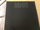 AC/DC - BACK IN BLACK. 1980 LP RECORD, 1ST UK PRESSING. STRAWBERRY A1/B1