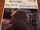 LP ITALIAN JAZZ P.UMILIANI HELEN MERRILL 