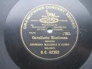RARE 10” G&T FLUSH LABEL - GIORGIO MALESCI