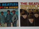 The Beatles Help  & Nowhere Man Original Capitol Picture Sleeves & 45RPM Records