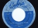 Blues 45 MAGIC SAM Look Whatcha Done COBRA HEAR