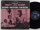 BLIND SNOOKS EAGLIN That's All Right PRESTIGE LP