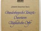 BAUMGARTNER - JS BACH brandenburg concertos ARCHIV SKL 122/6 orig 5xLPs box EX+
