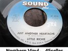 ? LITTLE RICHIE 'Just Another Heartache' Northern Soul 45 HEAR