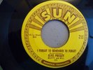 Elvis Presley Original Sun 45 I Forgot to Remember To Forget/Mystery Train VG 