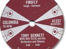 TONY BENNETT Pop Vocal 78 RPM Record. Firefly. Columbia 41237