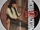 MICHAEL JACKSON Bad UK LP PICTURE DISC Epic Vinyl Rare Dancing Chains Art