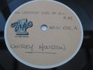 Whitney Houston THE GREATEST LOVE OF ALL ONE SIDED ' ACETATE ' LOOKS UNPLAYED