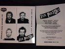 SEX PISTOLS - NEWPORT 1977 - 2 X 10 INCHES -  NUMBER 8/9 CLEAR WAX